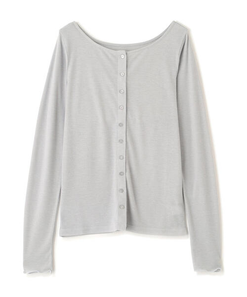 a/mie（アミー）の「＜ａ＞シアーカットソー / 1216169100（Tシャツ/カットソー・レディース・グレー/ホワイト/ブルー・FREE）」の14枚目の写真