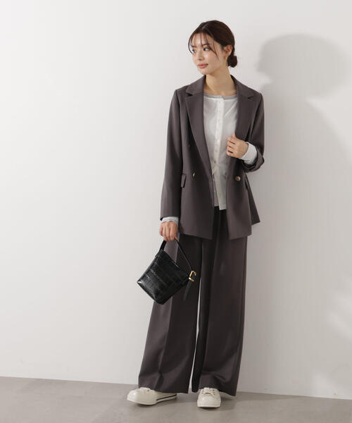 a/mie（アミー）の「＜ａ＞シアーカットソー / 1216169100（Tシャツ/カットソー・レディース・グレー/ホワイト/ブルー・FREE）」の22枚目の写真