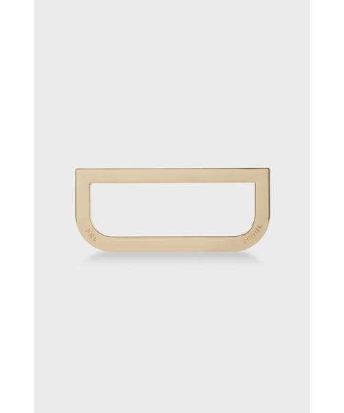 PROXY.L(プロキシエル)の「Metal Grip Slim Briefcase (Gray/Gold)(ビジネスバッグ・メンズ・その他・FREE)」の2枚目の写真