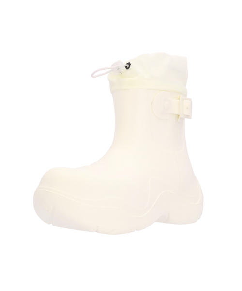 SHOEHI(シューハイ)の「ローズストリングベルトレインブーツ(3Colors)_R0017(レインシューズ・レディース・ホワイト/ブラック/グリーン・SMALL/MEDIUM/LARGE)」の12枚目の写真
