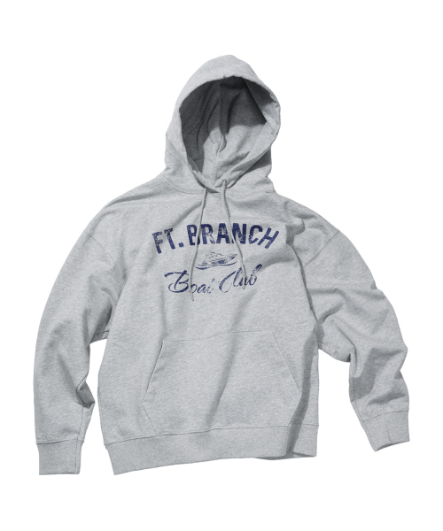 STENDS（ステンズ）の「[M~4XL] ボートクラブフードパーカー_メランジグレー（パーカー・メンズ・その他・MEDIUM/LARGE/X-LARGE/XX-LARGE/XXX-LARGE/XXXX-LARGE）」の5枚目の写真