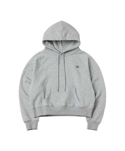 DANGLEDROP（ダングルドロップ）の「DGDP スクエアクロップナグランフード_メランジグレー（パーカー・レディース・その他・SMALL/MEDIUM）」の6枚目の写真