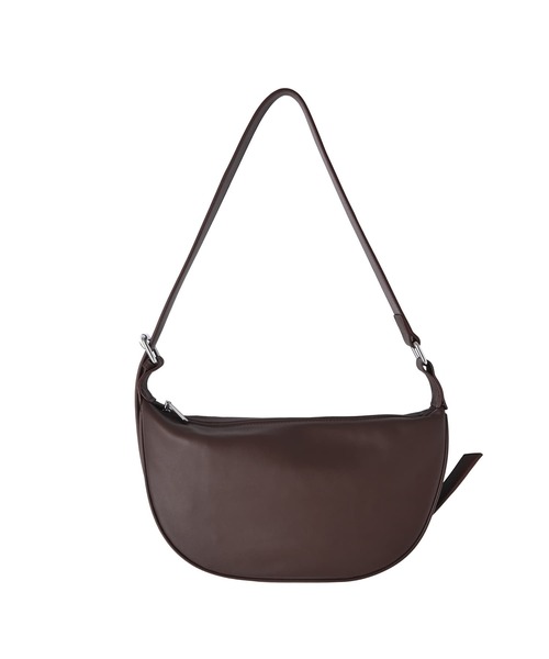 STYLE DELI（スタイルデリ）の「【DELI by】本革しなやかレザーワンショルダーバッグ（ショルダーバッグ・レディース・ブラウン/ブラック・FREE）」の15枚目の写真