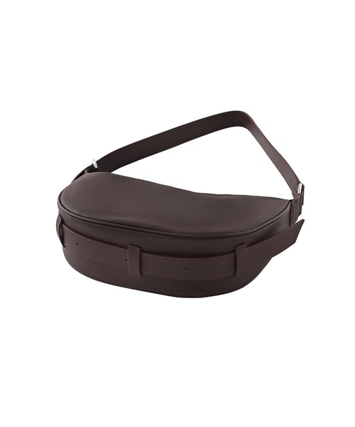 STYLE DELI（スタイルデリ）の「【DELI by】本革しなやかレザーワンショルダーバッグ（ショルダーバッグ・レディース・ブラウン/ブラック・FREE）」の18枚目の写真