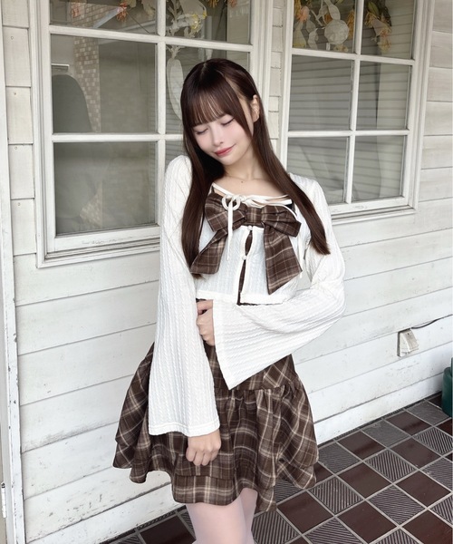 リボンアンサンブルワンピース（ワンピース）｜one way（ワンウェイ