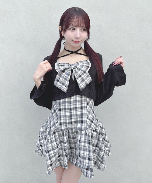 リボンアンサンブルワンピース（ワンピース）｜one way（ワンウェイ