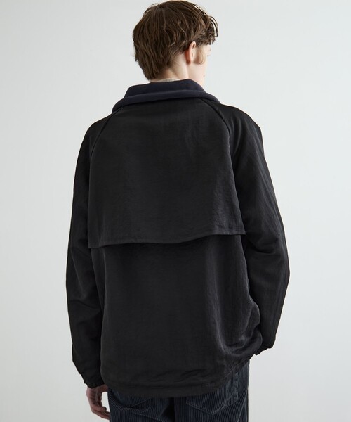 PUBLIC TOKYO（パブリックトウキョウ）の「リバーシブルナイロンフリーススタンドブルゾン（ブルゾン・メンズ・ブラック/ブルー・2/1）」の6枚目の写真