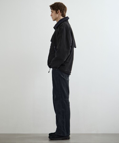 PUBLIC TOKYO（パブリックトウキョウ）の「リバーシブルナイロンフリーススタンドブルゾン（ブルゾン・メンズ・ブラック/ブルー・2/1）」の11枚目の写真
