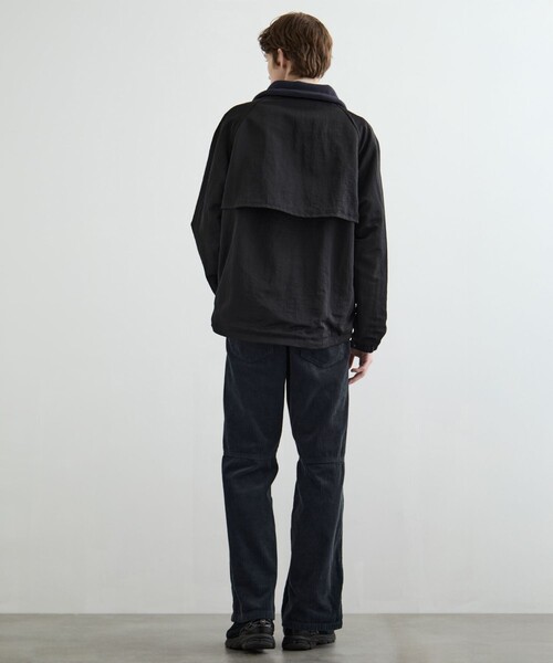 PUBLIC TOKYO（パブリックトウキョウ）の「リバーシブルナイロンフリーススタンドブルゾン（ブルゾン・メンズ・ブラック/ブルー・2/1）」の12枚目の写真