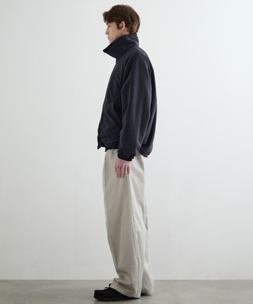 PUBLIC TOKYO（パブリックトウキョウ）の「リバーシブルナイロンフリーススタンドブルゾン（ブルゾン・メンズ・ブラック/ブルー・2/1）」の21枚目の写真
