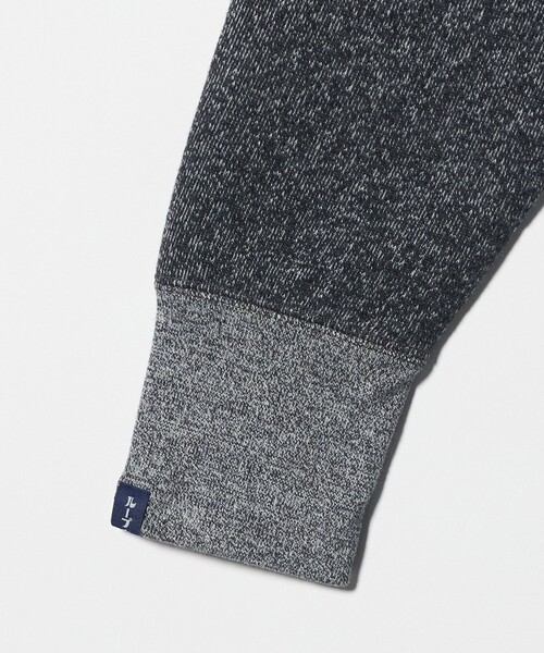 LOOPWHEELER（ループウィラー）の「＜LOOPWHEELER x LOWERCASE for UNITED ARROWS＞ゴマシオ ジップアップ フーディ（パーカー・メンズ・ダークグレー・L/M/S/XL）」の4枚目の写真