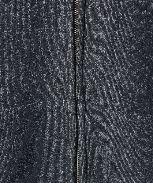 LOOPWHEELER（ループウィラー）の「＜LOOPWHEELER x LOWERCASE for UNITED ARROWS＞ゴマシオ ジップアップ フーディ（パーカー・メンズ・ダークグレー・L/M/S/XL）」の10枚目の写真