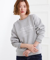 grove | プレッピーロゴ裏起毛スウェット(スウェット)