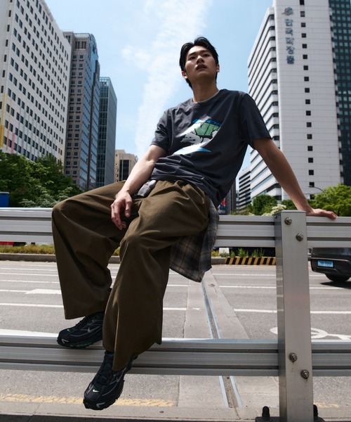 NIKE(ナイキ)の「ナイキ ライフ メンズ ワイドレッグ パンツ / Nike Life Men's Wide-Leg Pants II0520-212 Dark Hazel(チノパンツ・メンズ・ブラウン系その他・M/S/L/2XL/XL)」の4枚目の写真