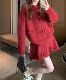 予約商品】ニット/セーター（レッド/赤色系）ファッション通販 - ZOZOTOWN