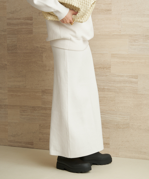 plage（プラージュ）の「lesTendre white sweat スカート（スカート・レディース・ホワイト・36/38）」の8枚目の写真