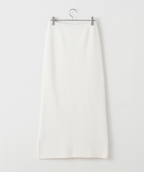 plage（プラージュ）の「lesTendre white sweat スカート（スカート・レディース・ホワイト・36/38）」の11枚目の写真