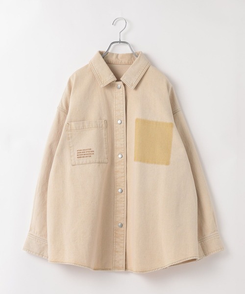 セール】刺繍BIGデニムシャツ 629846（シャツ/ブラウス）｜LEPSIM