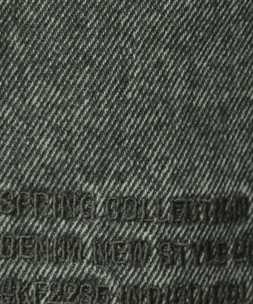 LEPSIM（レプシィム）の「刺繍BIGデニムシャツ　629846（シャツ/ブラウス・レディース・ライトベージュ/ブルー/ライトブルー/ダークカーキ/ピンク・FREE）」の20枚目の写真