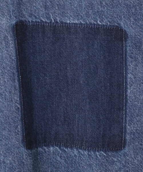 刺繍BIGデニムシャツ 629846（シャツ/ブラウス）｜LEPSIM（レプシィム