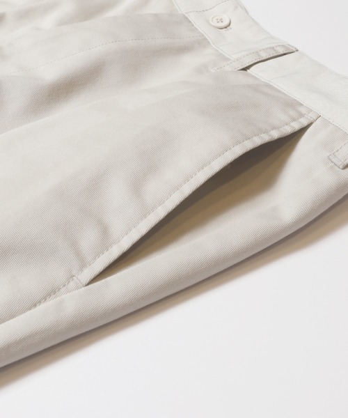 coca（coca）（コカ）の「ソフトツイルタックテーパードパンツ（その他パンツ・メンズ・ブラック/ライトグレー・L/M/XL）」の10枚目の写真