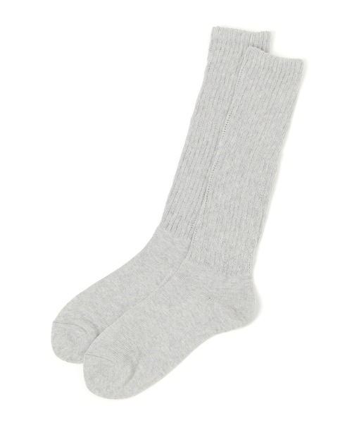GLOBAL WORK（グローバルワーク）の「らくごこちユニセックスソックス/ルーズ/632415（ソックス/靴下・メンズ・ホワイト/ブラック/グレー・MEDIUM/LARGE）」の3枚目の写真