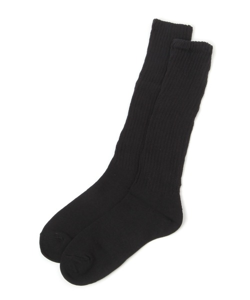 GLOBAL WORK（グローバルワーク）の「らくごこちユニセックスソックス/ルーズ/632415（ソックス/靴下・メンズ・ホワイト/ブラック/グレー・MEDIUM/LARGE）」の6枚目の写真