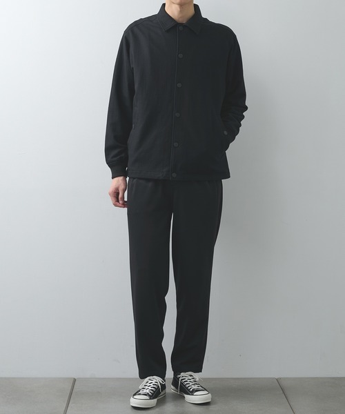 WHITE MOUNTAINEERING（ホワイトマウンテニアリング）の「【White Mountaineering / ホワイトマウンテニアリング】別注 WOOL COACH JACKET（シャツ/ブラウス・メンズ・ブラック/ダークグレー・1/0/2）」の3枚目の写真