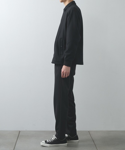 WHITE MOUNTAINEERING（ホワイトマウンテニアリング）の「【White Mountaineering / ホワイトマウンテニアリング】別注 WOOL COACH JACKET（シャツ/ブラウス・メンズ・ブラック/ダークグレー・1/0/2）」の4枚目の写真