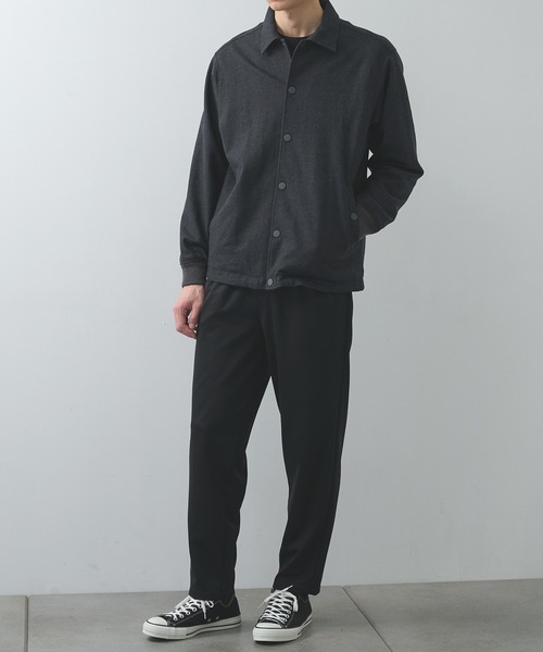 WHITE MOUNTAINEERING（ホワイトマウンテニアリング）の「【White Mountaineering / ホワイトマウンテニアリング】別注 WOOL COACH JACKET（シャツ/ブラウス・メンズ・ブラック/ダークグレー・1/0/2）」の6枚目の写真