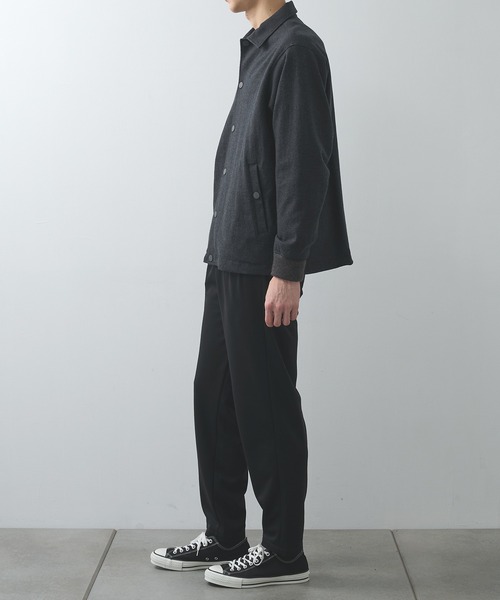 WHITE MOUNTAINEERING（ホワイトマウンテニアリング）の「【White Mountaineering / ホワイトマウンテニアリング】別注 WOOL COACH JACKET（シャツ/ブラウス・メンズ・ブラック/ダークグレー・1/0/2）」の7枚目の写真