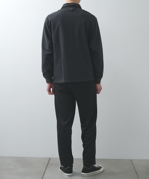 WHITE MOUNTAINEERING（ホワイトマウンテニアリング）の「【White Mountaineering / ホワイトマウンテニアリング】別注 WOOL COACH JACKET（シャツ/ブラウス・メンズ・ブラック/ダークグレー・1/0/2）」の8枚目の写真