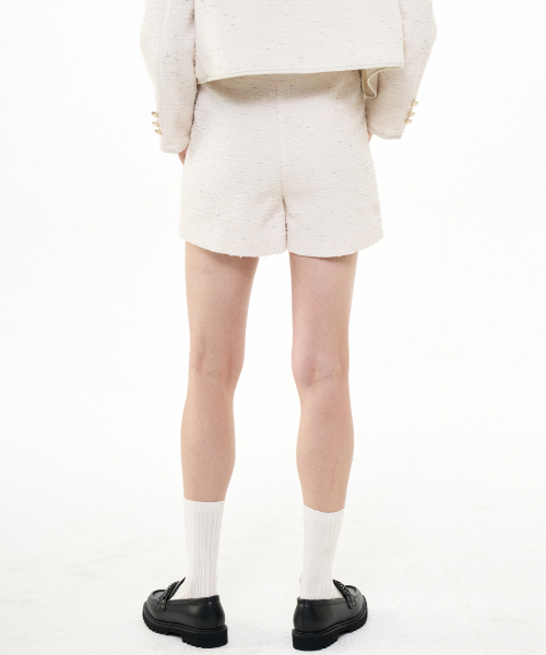 B QUIET(ビークワイエット)の「TWEED SKIRT SHORTS_IVORY(スカート・レディース・その他・MEDIUM/SMALL)」の6枚目の写真