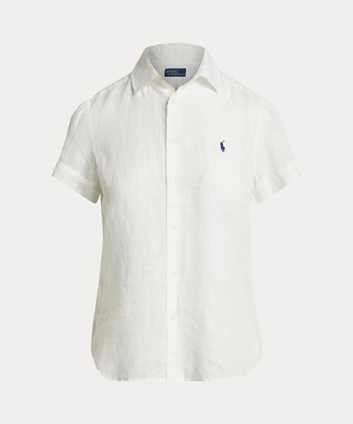 リネン ショートスリーブ シャツ（シャツ/ブラウス）｜POLO RALPH
