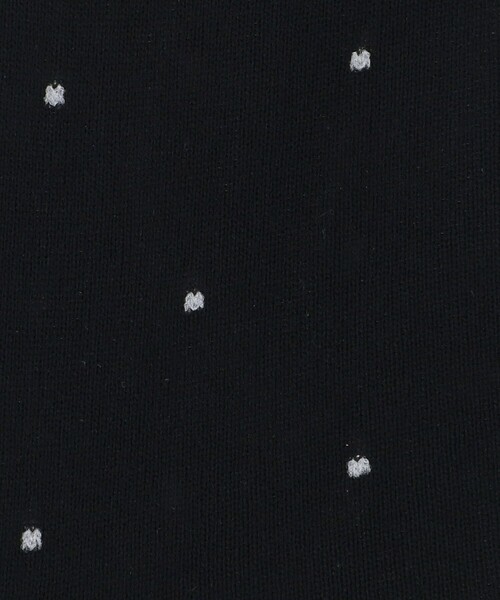 Steven Alan(スティーブンアラン)の「<Steven Alan>シアー ドット ソックス(ソックス/靴下・レディース・ブラック/オフホワイト・FREE)」の3枚目の写真