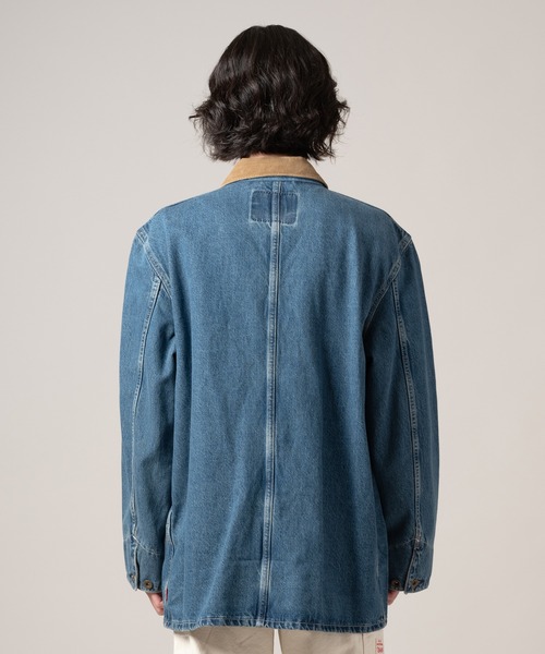 Levi's（リーバイス）の「Levi's/リーバイス WORKWEAR ベーカリーチョアジャケット（カバーオール・メンズ・インディゴブルー・XL/L/M/S）」の3枚目の写真