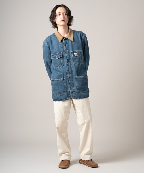 Levi's（リーバイス）の「Levi's/リーバイス WORKWEAR ベーカリーチョアジャケット（カバーオール・メンズ・インディゴブルー・XL/L/M/S）」の4枚目の写真