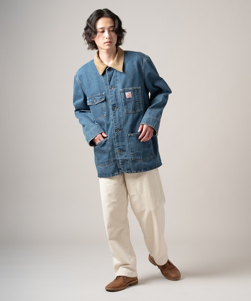 Levi's（リーバイス）の「Levi's/リーバイス WORKWEAR ベーカリーチョアジャケット（カバーオール・メンズ・インディゴブルー・XL/L/M/S）」の6枚目の写真