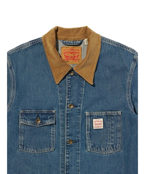 Levi's（リーバイス）の「Levi's/リーバイス WORKWEAR ベーカリーチョアジャケット（カバーオール・メンズ・インディゴブルー・XL/L/M/S）」の9枚目の写真