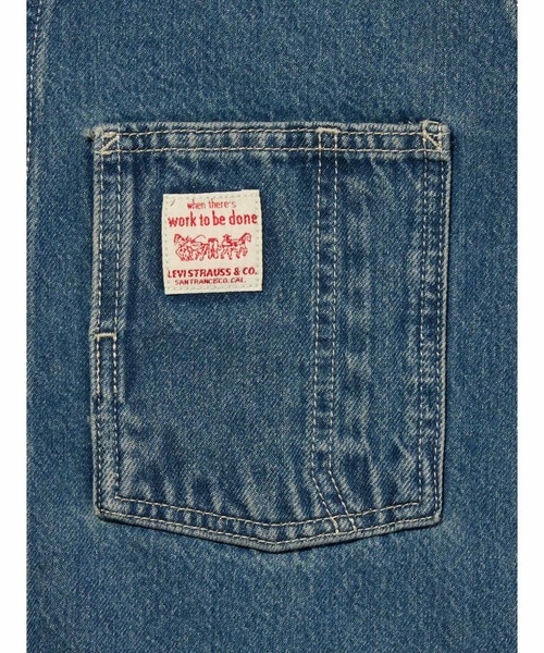 Levi's（リーバイス）の「Levi's/リーバイス WORKWEAR ベーカリーチョアジャケット（カバーオール・メンズ・インディゴブルー・XL/L/M/S）」の12枚目の写真