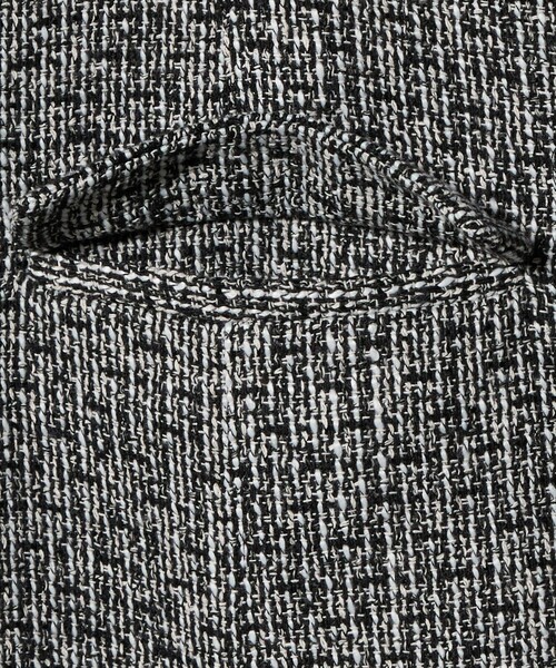 A DAY IN THE LIFE UNITED ARROWS(アデイインザライフユナイテッドアローズ)の「ツイードライク ジャンパースカート ブラック<A DAY IN THE LIFE>(ワンピース・レディース・ブラック・FREE)」の6枚目の写真