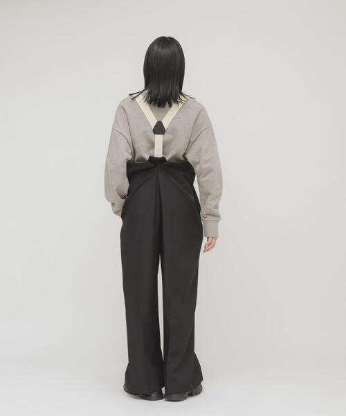 KBF（ケイビーエフ）の「BACKタックサスペンダーパンツ（その他パンツ・レディース・ブラック/ブラウン系その他・ONE）」の18枚目の写真
