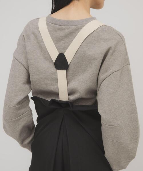 KBF（ケイビーエフ）の「BACKタックサスペンダーパンツ（その他パンツ・レディース・ブラック/ブラウン系その他・ONE）」の19枚目の写真