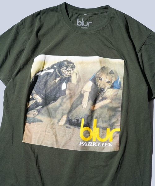 THRIFTY LOOK（スリフティールック）の「THRIFTY LOOK / スリフティールック THRIFTY "BLUR" TEE ブラー バンドTシャツ ユーズド加工（Tシャツ/カットソー・メンズ・ブラック系その他/ブラック・LARGE/X-LARGE）」の2枚目の写真
