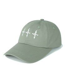 NOT4NERD（ノットフォーナード）の「444 Logo Cotton Ball Cap - Mint（キャップ）」