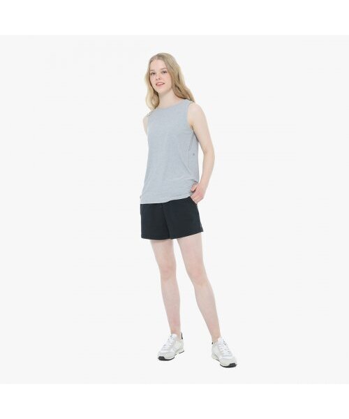 MO SPORTS（モースポーツ）の「モソフトショーツ レディース (ブラック)（その他パンツ・レディース・その他・M/S）」の2枚目の写真