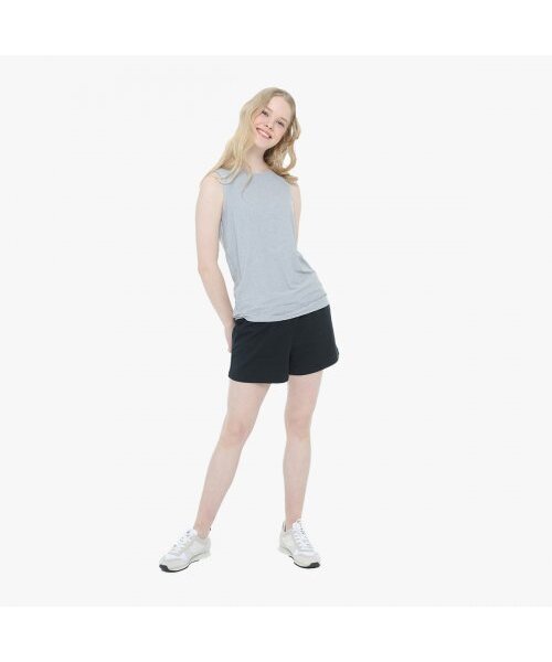 MO SPORTS（モースポーツ）の「モソフトショーツ レディース (ブラック)（その他パンツ・レディース・その他・M/S）」の5枚目の写真