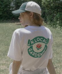 Gardening Logo T-shirt - White