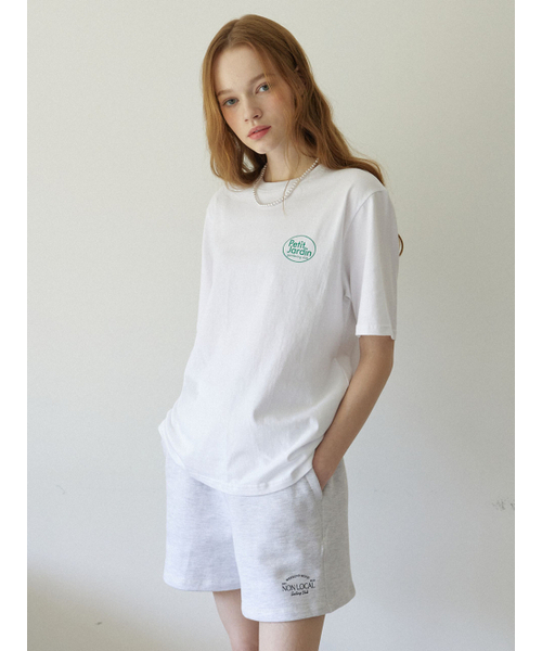 NONLOCAL(ノンローカル)の「Gardening Logo T-shirt - White(Tシャツ/カットソー・レディース・その他・FREE)」の2枚目の写真