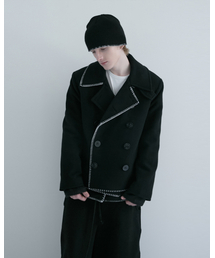 KIRYU（キリュウ）の「HAND STITCH PEA COAT（チェスターコート）」
